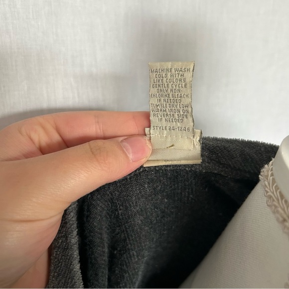 J Jill Stretch Cardigan Button down Skirt Outfit Set coastal grandma old money S - Picture 6 of 9